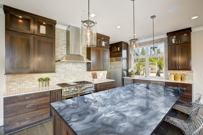 Gray slate Kitchen