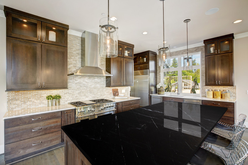 Black Marble Kitchen