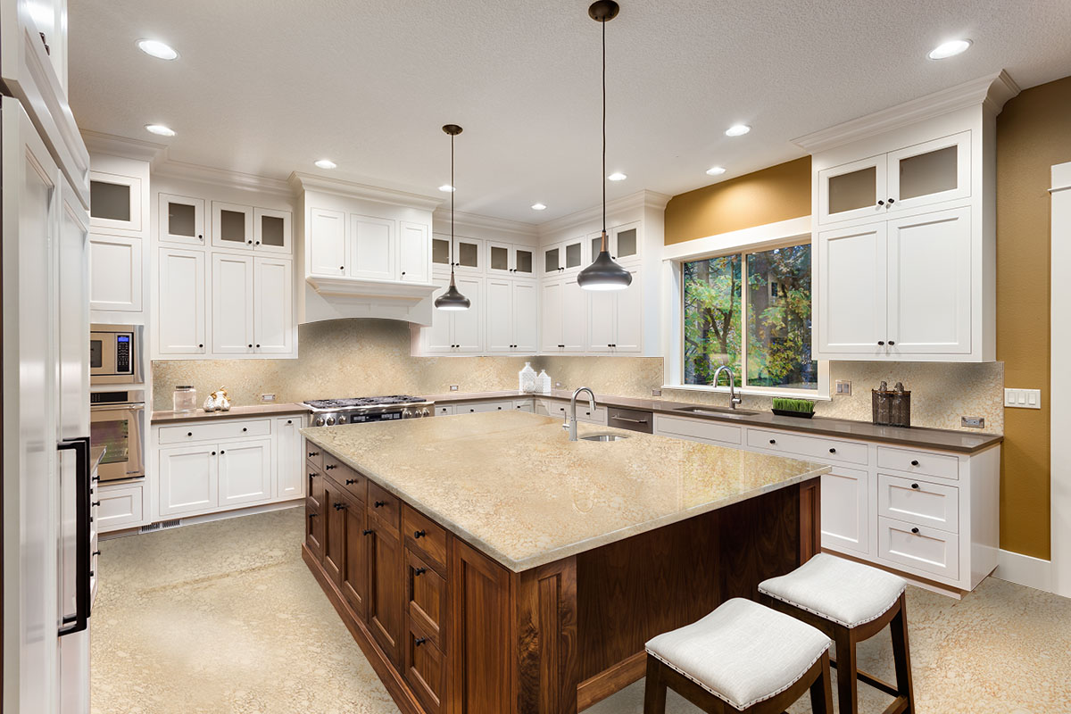 Travertine Countertop Kit
