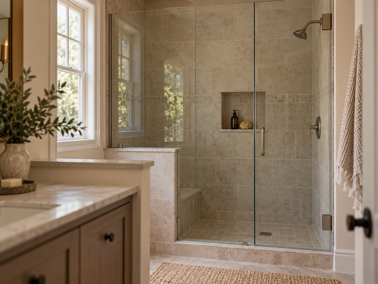 Existing shower remodel