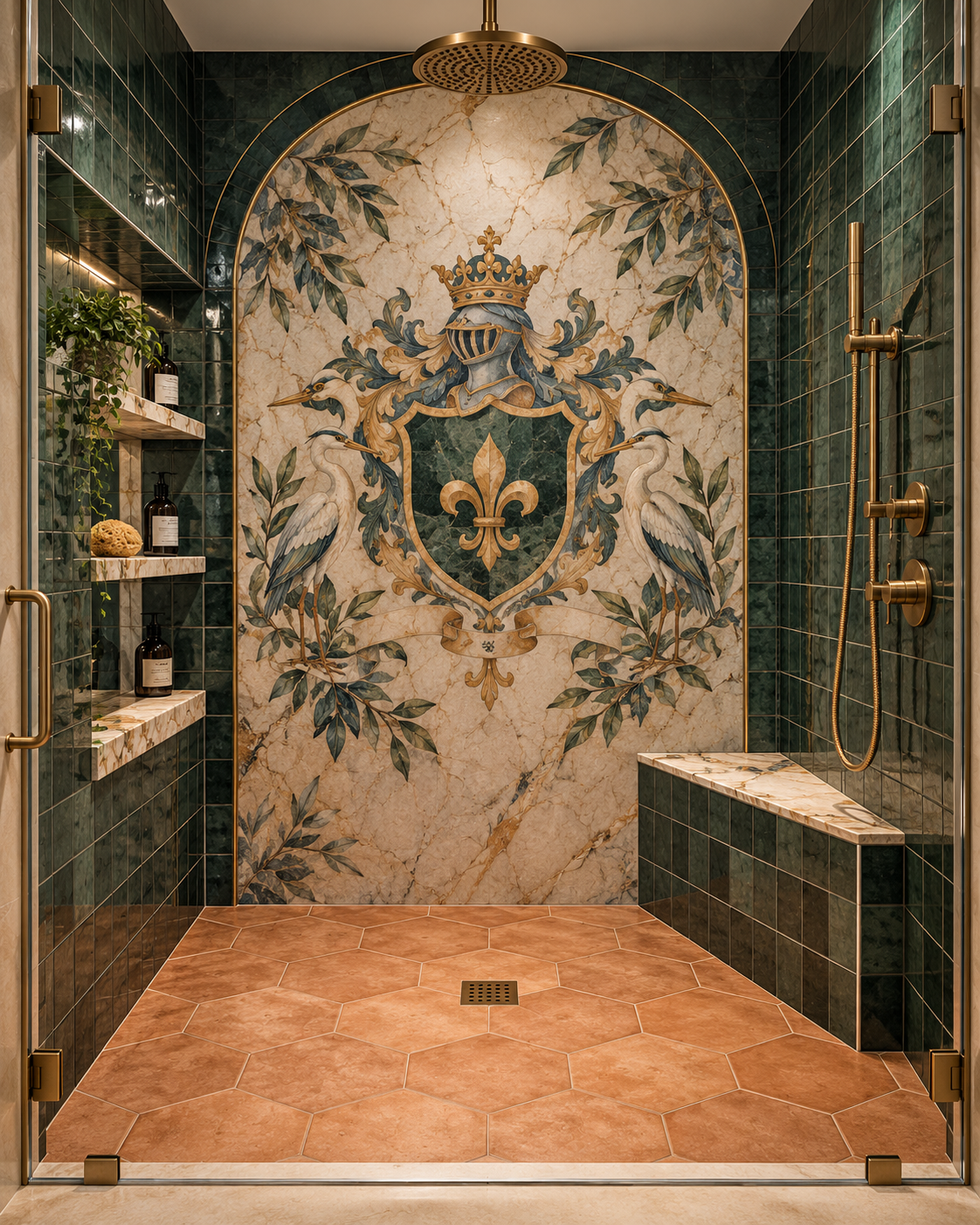 Custom bathroom design